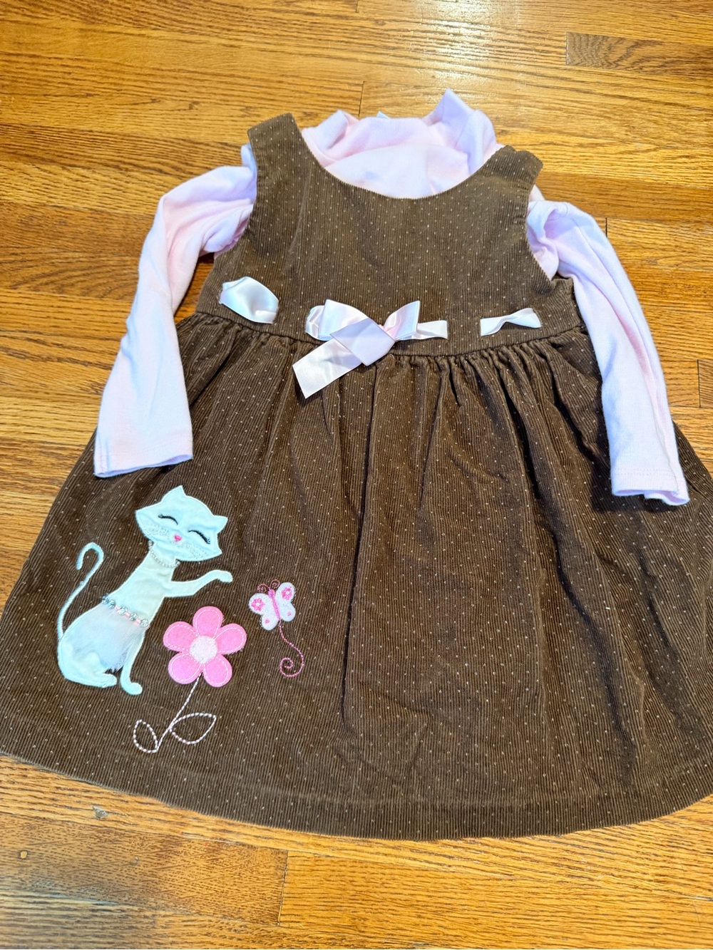 Vintage Ashley Ann corduroy dress